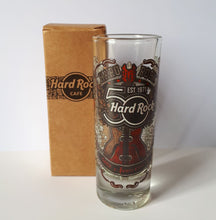 Cargar imagen en el visor de la galería, Hard Rock Cafe® Shot Glass 2.5 oz Vaso Chupito para Coleccionistas | Guitarra con Alas
