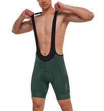 Cargar imagen en el visor de la galería, Santic® Bib Shorts Culotte K137 3-4h Ciclismo MTB | Verde-Negro | XS-S-M
