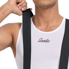 Cargar imagen en el visor de la galería, SANTIC® BIB SHORT CULOTTE LUZHENG ELASTIC INTERFACE +6 HORAS | XL
