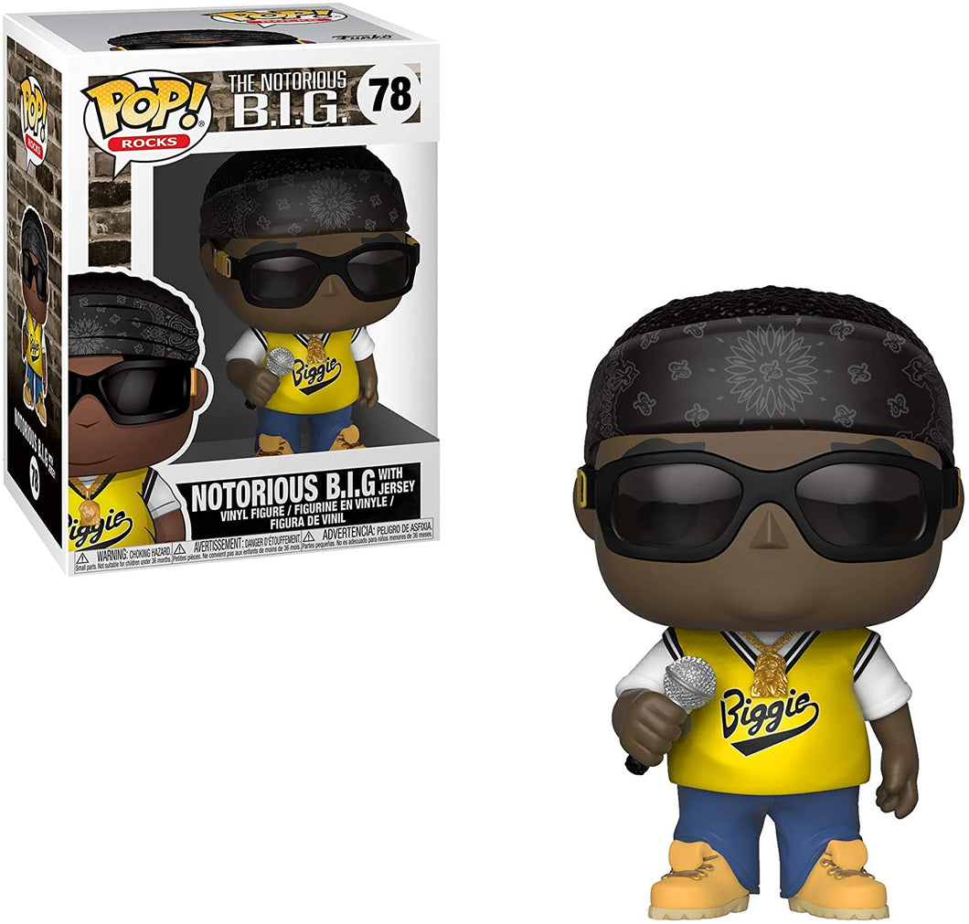 Funko Pop!® Rocks The Notorious B.I.G. with Jersey #78 Big