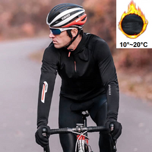 Cargar imagen en el visor de la galería, Santic® Jersey Térmico Manga Larga Ciclismo 10~20°C | Negro | L-XL
