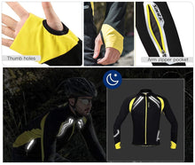 Cargar imagen en el visor de la galería, Santic® Casaca Térmica Ligera Reflectante Chaqueta Ciclismo +10°C | S-M-L
