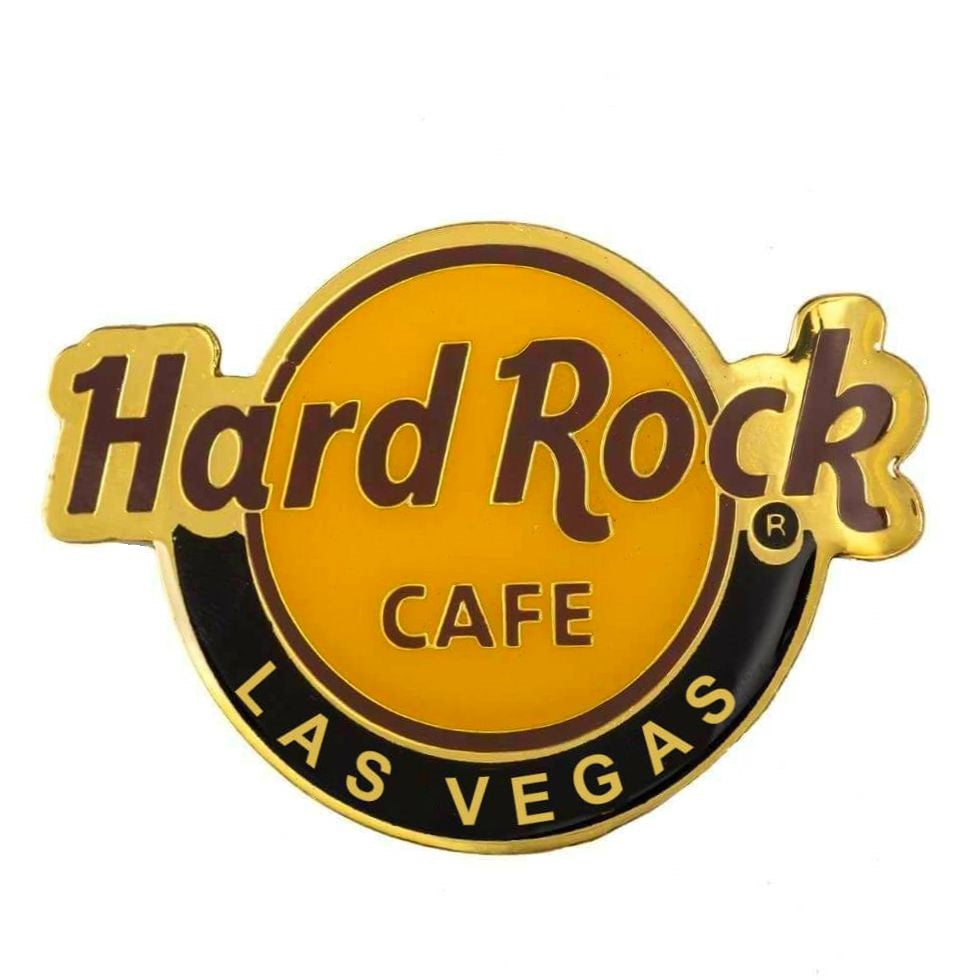 Hard Rock Cafe® LAS VEGAS Classic Logo Magnet Imán Souvenir