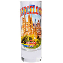 Cargar imagen en el visor de la galería, Hard Rock Cafe® Shot Glass 2.5 oz Vaso Chupito Barcelona España
