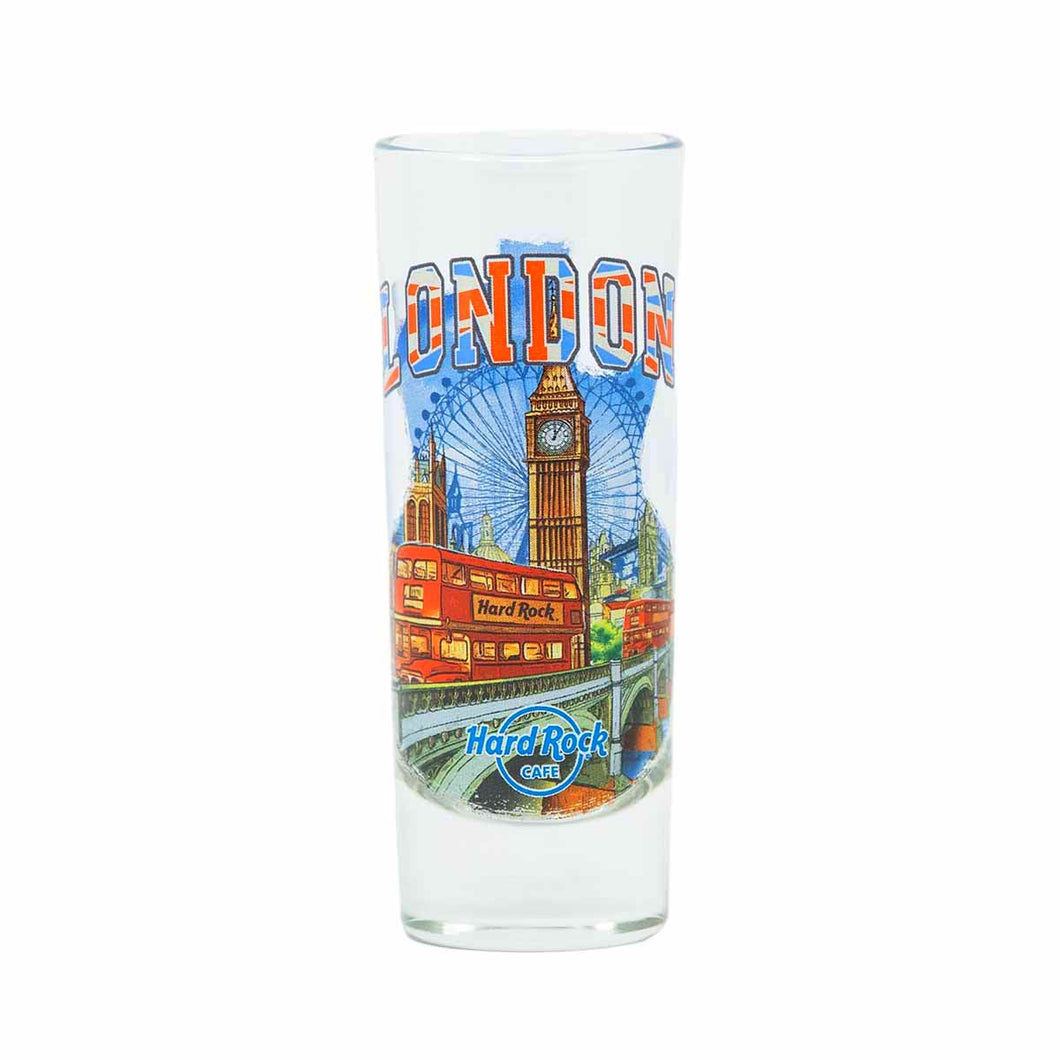 Hard Rock Cafe® Shot Glass 2.5 oz Vaso Chupito Londres Inglaterra