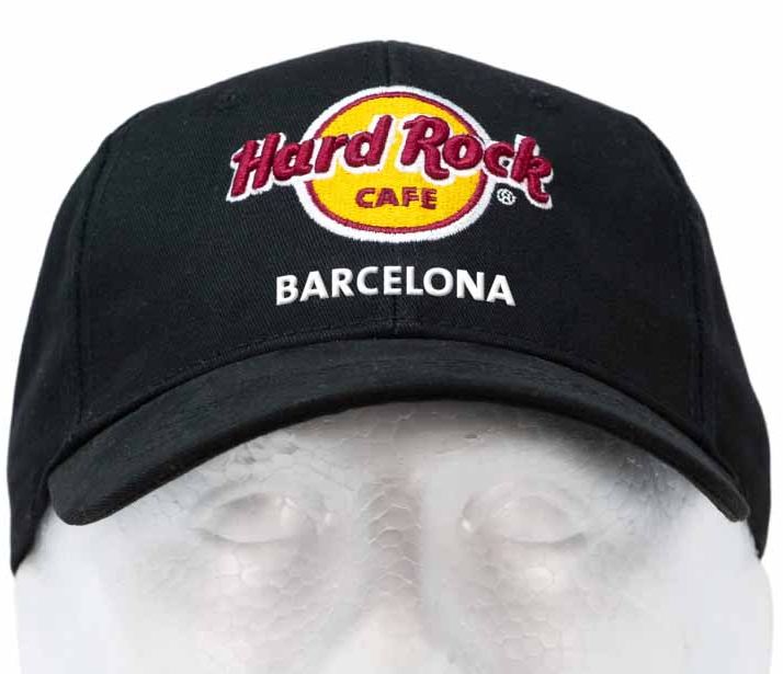 Hard Rock Cafe® Original Gorra Gorro Modelo Clásico Barcelona España