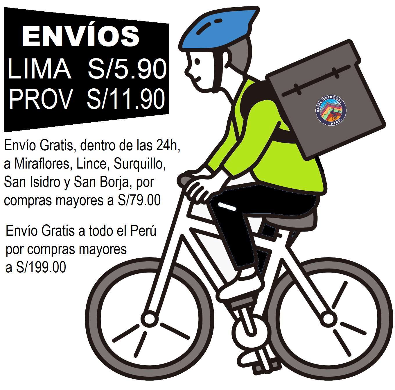 Ropa de Ciclismo Senderismo Deportiva RASEC OUTDOORS PERU