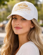 Cargar imagen en el visor de la galería, ⚡SUPER PRECIO OTOÑO 2026 🌞 Hard Rock Cafe® Original Gorra Modelo Gold Skyline Deluxe
