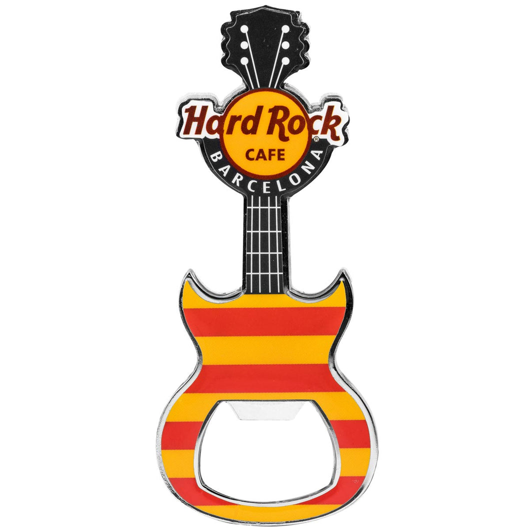 Hard Rock Cafe® BARCELONA Bottle Opener Magnet Imán Souvenir