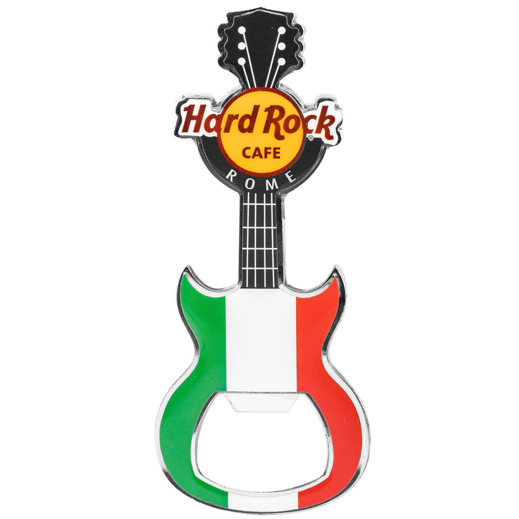 Hard Rock Cafe® ROMA Bottle Opener Magnet Imán Souvenir