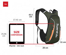 Cargar imagen en el visor de la galería, Santic® Mochila Deportiva Reflectante Ciclismo Running Senderismo 15L
