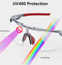 Cargar imagen en el visor de la galería, Santic® Lentes FOTOCROMÁTICOS Gafas Deportivas Profesionales PC/TAC Protección UV
