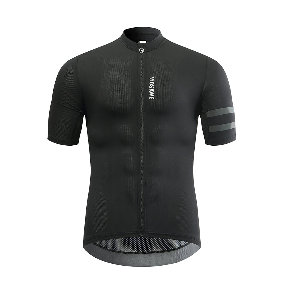 Wosawe® Camiseta Jersey Spandex Maillot Ciclismo | Talla L