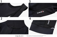 Cargar imagen en el visor de la galería, Santic® Bib Shorts Culotte K137 3-4h Ciclismo MTB | Verde-Negro | XS-S-M
