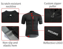 Cargar imagen en el visor de la galería, Wosawe® Camiseta Jersey Spandex Maillot Ciclismo | Talla L
