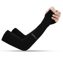Cargar imagen en el visor de la galería, X-Tiger® Par de Mangas Estándar Deportivas Ciclismo Anti-UV c/ agujero para dedo pulgar
