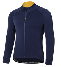 Cargar imagen en el visor de la galería, Santic® Jersey Térmico Manga Larga Ciclismo 10~20°C | Azul | M-L-XL
