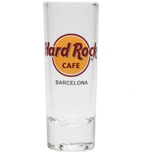 Cargar imagen en el visor de la galería, Hard Rock Cafe® Shot Glass 2.5 oz Vaso para Coleccionistas Barcelona
