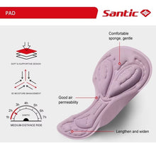 Cargar imagen en el visor de la galería, Santic® Ropa Interior Short Culotte Mujer 3D | 2XS-XS-S-M-L
