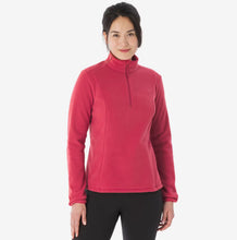 Cargar imagen en el visor de la galería, QUECHUA® CHOMPA POLAR MUJER MH100 1/2 ZIP | XS-S-M
