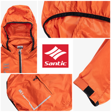 Cargar imagen en el visor de la galería, Santic® Casaca Cortaviento PRO Capucha Ciclismo | XS-S-M
