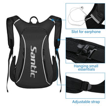 Cargar imagen en el visor de la galería, Santic® Mochila Deportiva Reflectante Ciclismo Running Senderismo 15L
