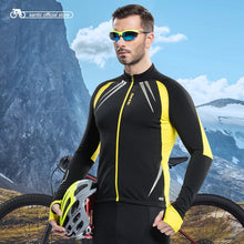 Cargar imagen en el visor de la galería, Santic® Casaca Térmica Ligera Reflectante Chaqueta Ciclismo +10°C | S-M-L
