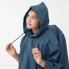 Cargar imagen en el visor de la galería, Forclaz® PONCHO Impermeable Importado Lluvia Montaña Trekking | S-M
