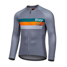 Cargar imagen en el visor de la galería, Santic® Jersey Manga Larga Ciclismo Maillot Protección UV | Gris | XS-M-L
