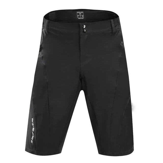 Wosawe® Short Ligero de Ciclismo MTB | Negro | M-L