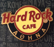 Cargar imagen en el visor de la galería, Hard Rock Cafe® Logo Atenas Grecia Souvenir Recuerdo Adorno Pin
