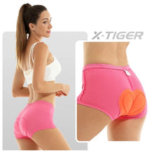 Cargar imagen en el visor de la galería, X-Tiger® Short Culotte Ropa Interior Mujer Ciclismo | XS-S-M-L-XL
