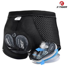 Cargar imagen en el visor de la galería, X-Tiger® Ropa Interior Short Culotte Gel 5D Ciclismo | S-M-L-XL-2XL
