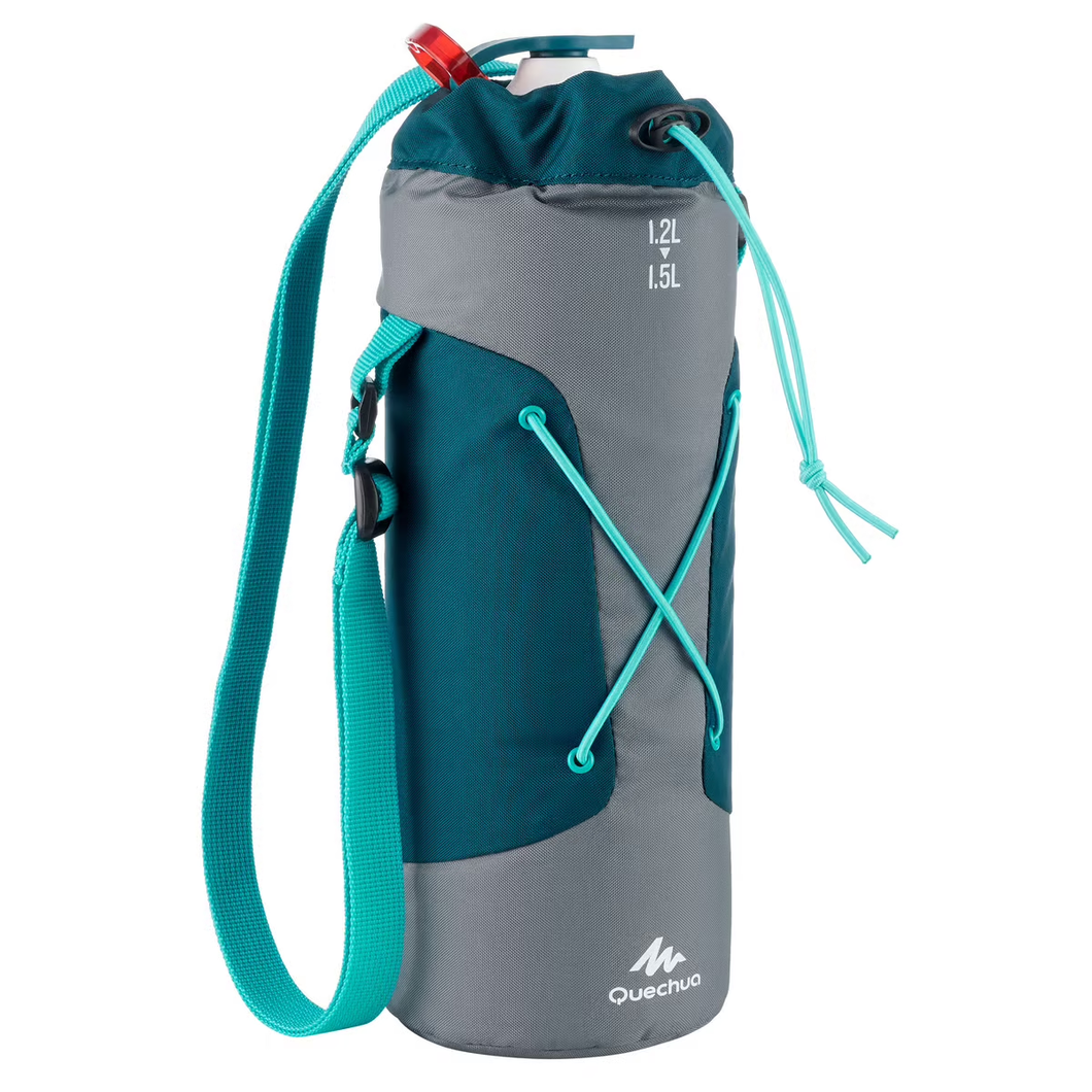 Quechua® Funda Isoterma Cantimplora Camping Senderismo | 1.2 a 1.5 L