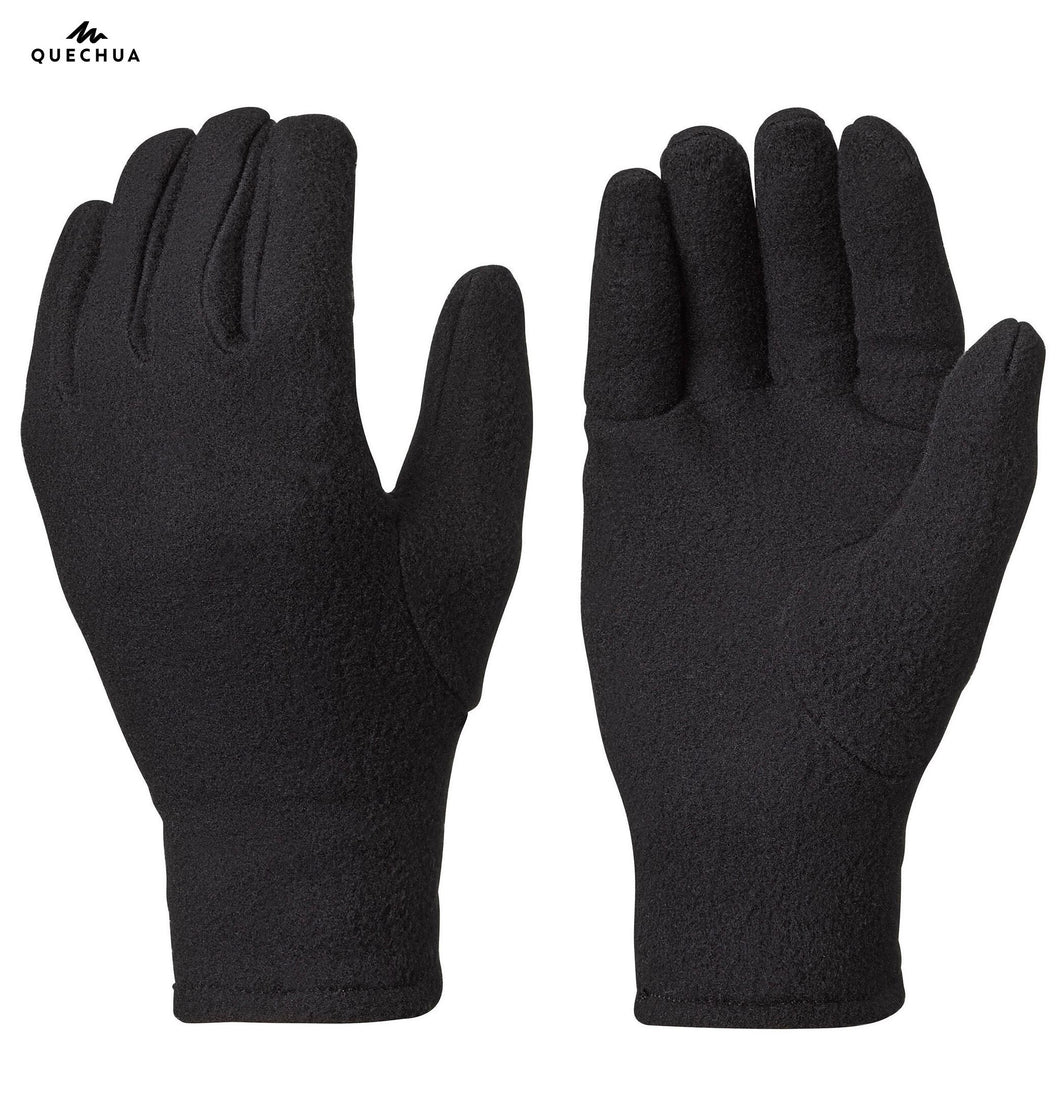 Quechua® Guantes Térmicos de Montaña y Trekking Polar Niños 4-14 años SH100 Negro