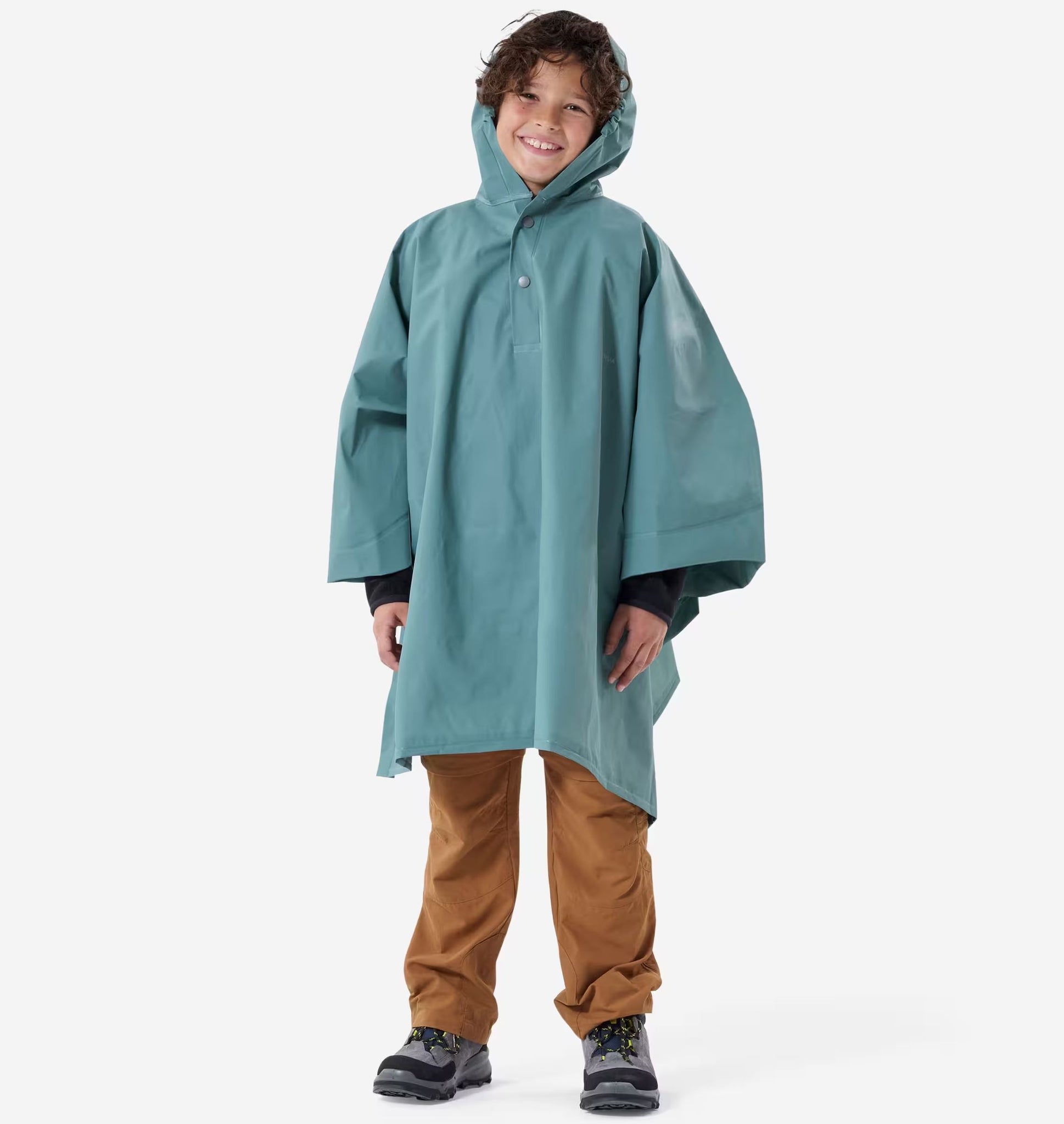 Cargar imagen en el visor de la galería, Quechua® PONCHO TREK 50 Impermeable Importado Lluvia Montaña Trekking | 7-12 años