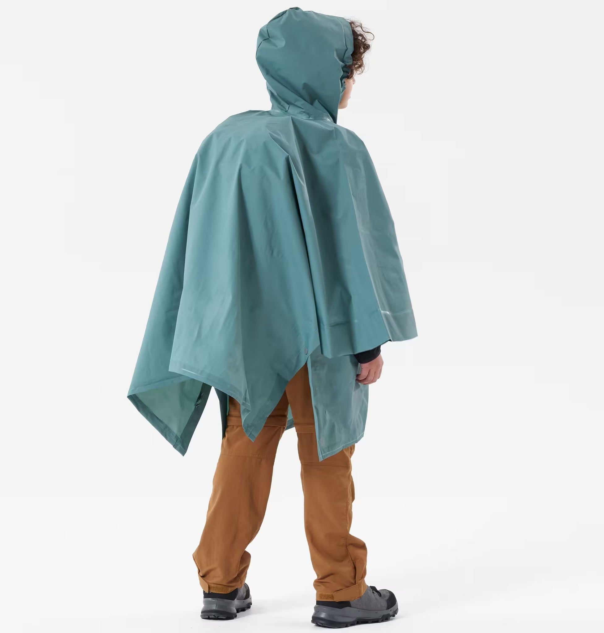 Cargar imagen en el visor de la galería, Quechua® PONCHO TREK 50 Impermeable Importado Lluvia Montaña Trekking | 7-12 años