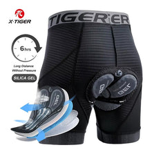 Cargar imagen en el visor de la galería, X-Tiger® Ropa Interior Larga Short Culotte 5D Gel | S-M-L-XL-2XL
