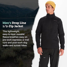 Cargar imagen en el visor de la galería, Marmot® Chompa Sudadera con Forro Polar DROP LINE 1/2 ZIP | S
