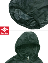 Cargar imagen en el visor de la galería, Santic® Casaca Cortaviento PRO Capucha Ciclismo | XS-S-M
