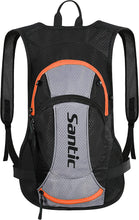 Cargar imagen en el visor de la galería, Santic® Mochila Ciclismo Running Senderismo c/ Malla para Casco | Negro / Verde
