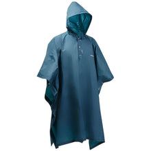 Cargar imagen en el visor de la galería, Forclaz® PONCHO MT50 Impermeable Importado Lluvia Montaña Trekking
