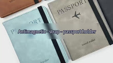 Cargar y reproducir el video en el visor de la galería, Porta Pasaporte y Porta Documentos para Viaje Protección RFID
