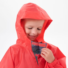 Cargar imagen en el visor de la galería, Quechua® Chubasquero Poncho Impermeable Niñas Lluvia Montaña | 2-4 / 4-6 años
