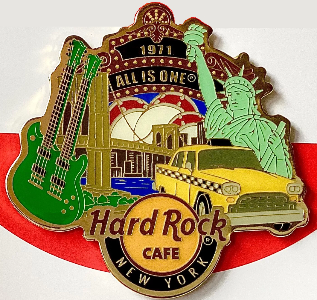 Hard Rock Cafe® Imán Alternative Magnet New York