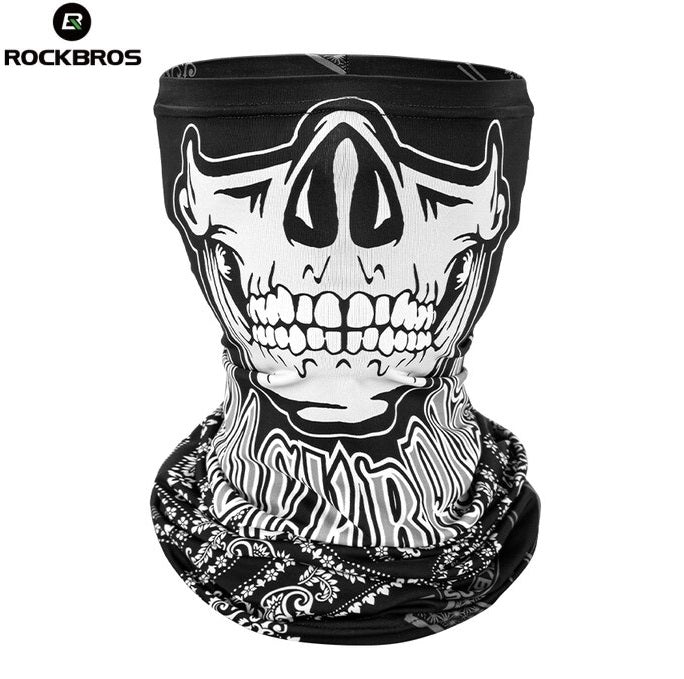 Rockbros® Bandana Deportiva Protección UV Ciclismo Moto Skull