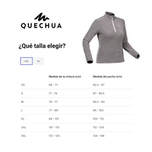 Cargar imagen en el visor de la galería, QUECHUA® FORRO POLAR MUJER MH100 Montaña Trekking | XS-S-M

