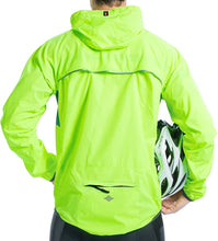 Cargar imagen en el visor de la galería, Santic® Casaca Cortaviento Capucha Ciclismo UPF 50+ | M
