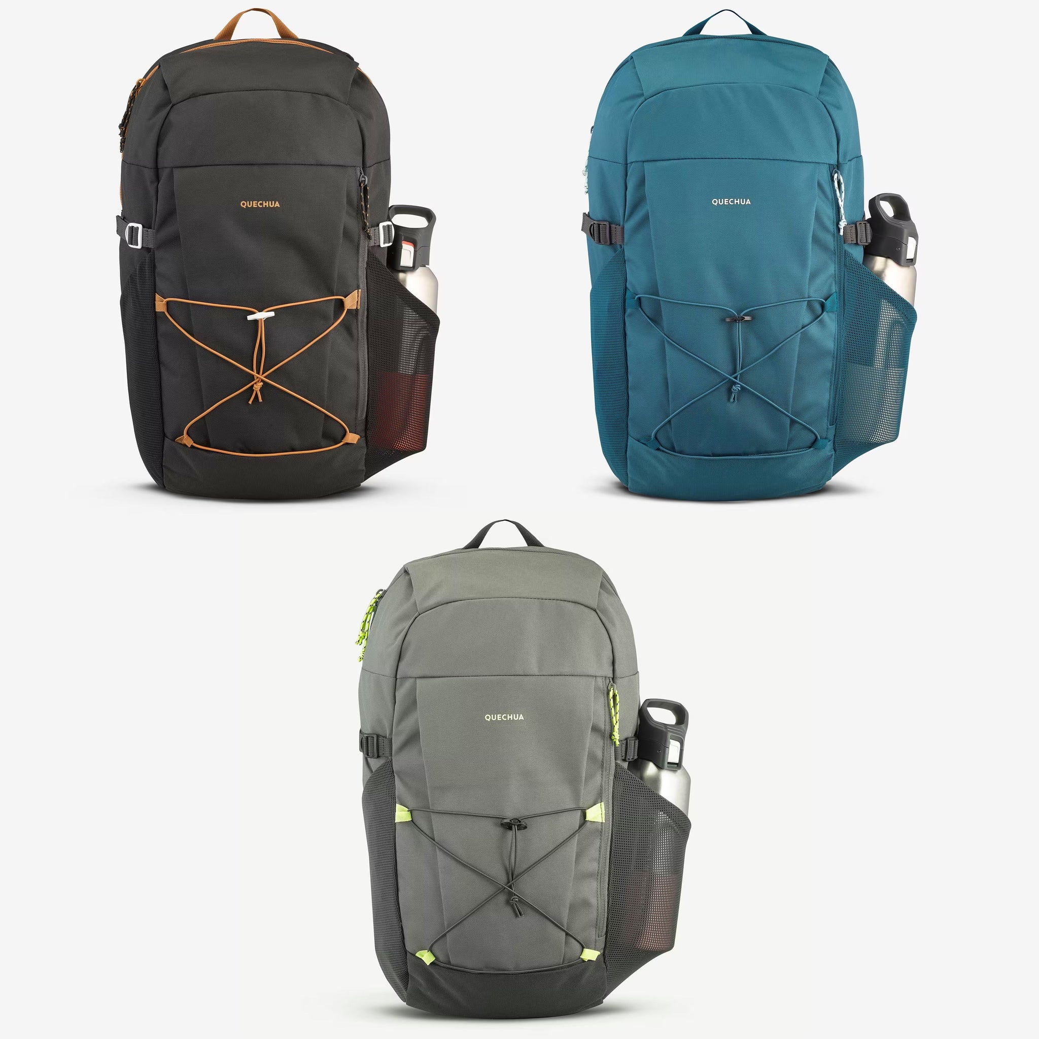 Quechua® Mochila 30 LITROS NH100 Montaña Senderismo Equipaje De