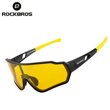Cargar imagen en el visor de la galería, Rockbros® Lentes Deportivos Polarizados Amarillos para días nublados 10164 Ciclismo Protección UV400
